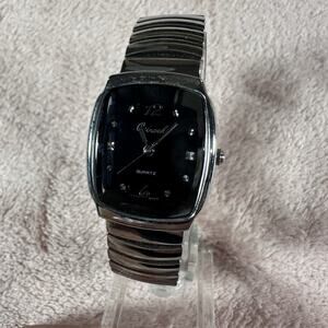 Osirock Women Stretch Band Rectangle Black Dial Quartz Watch